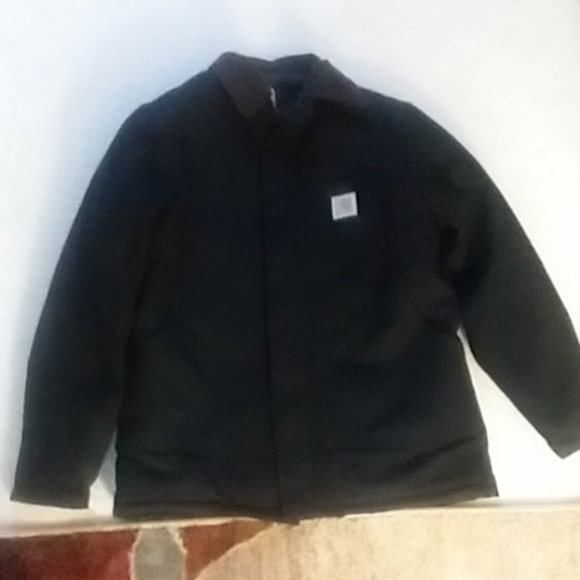 AUTHENTIC BLACK CARHARTT JACKET . - Picture 8 of 8